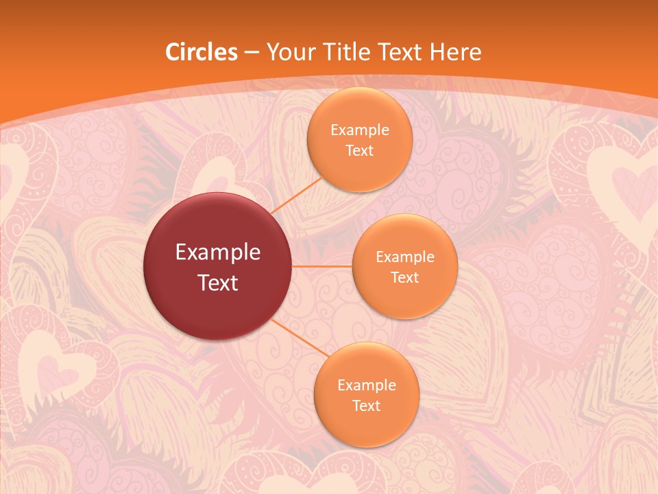 Wrapping Ornate Vector PowerPoint Template