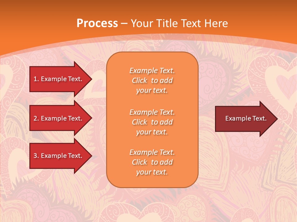 Wrapping Ornate Vector PowerPoint Template