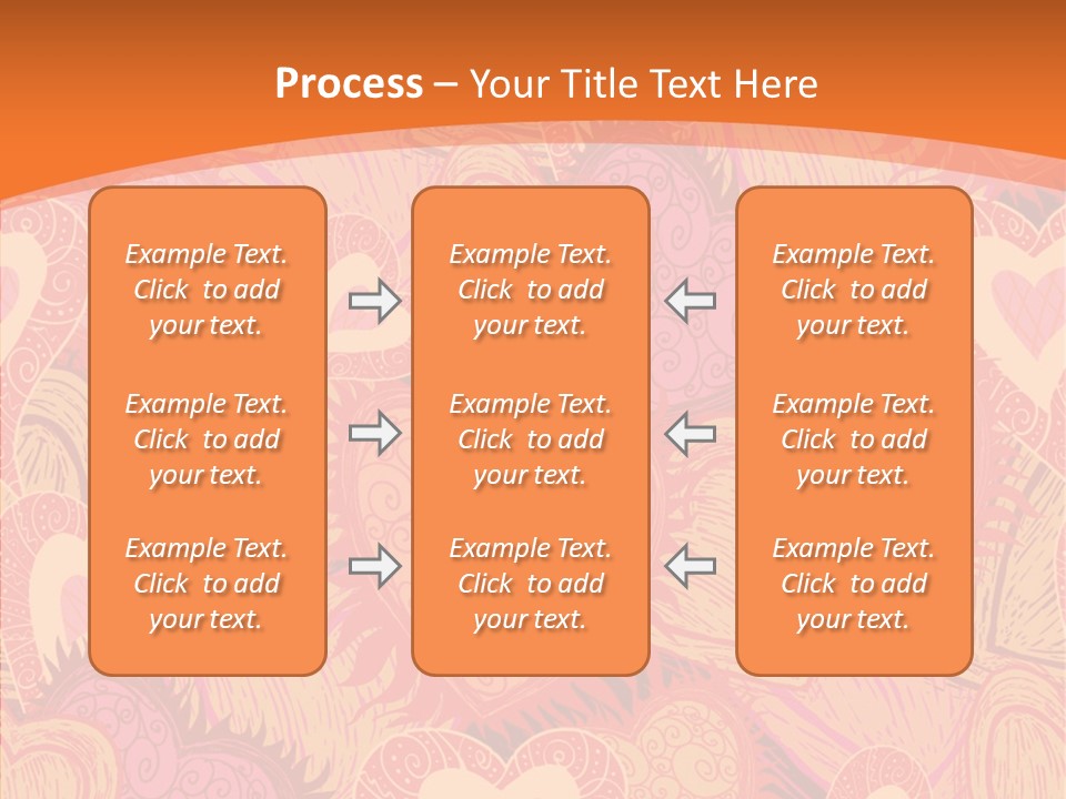 Wrapping Ornate Vector PowerPoint Template