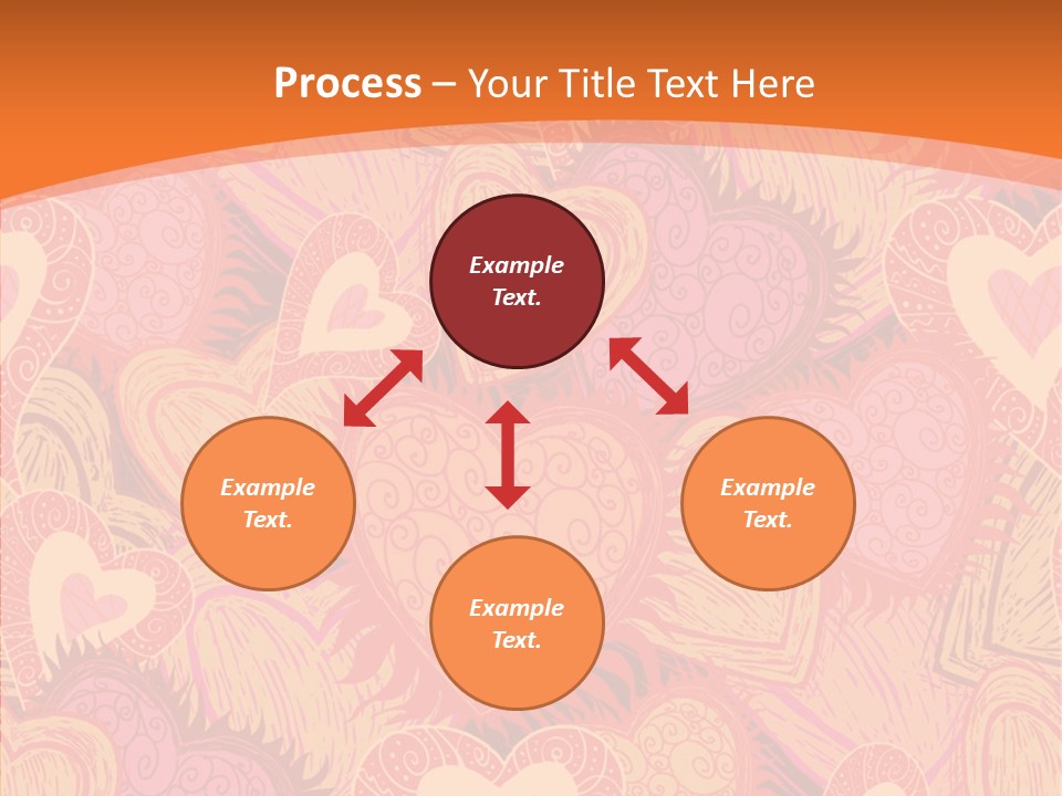 Wrapping Ornate Vector PowerPoint Template