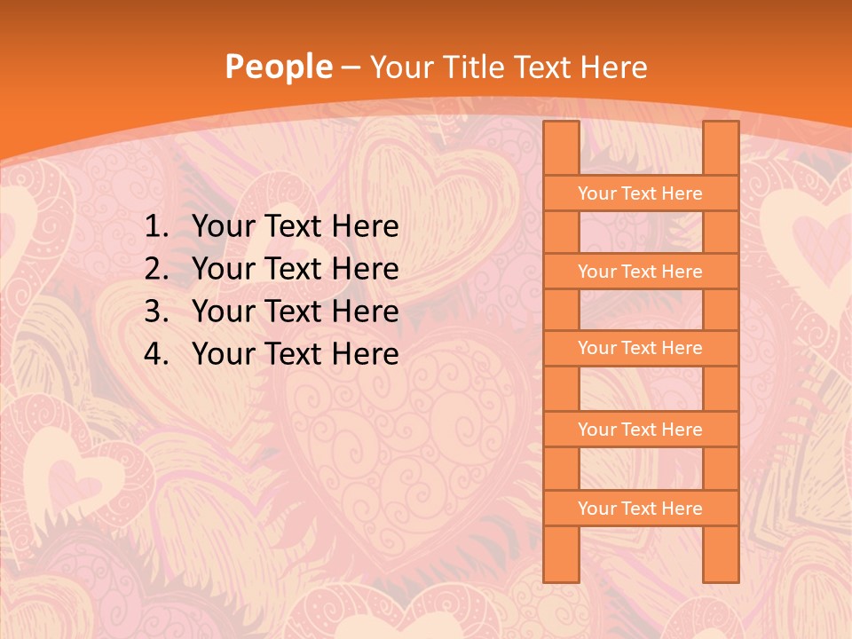 Wrapping Ornate Vector PowerPoint Template