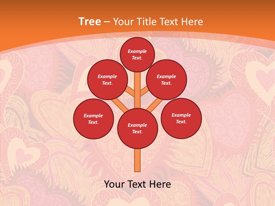 Wrapping Ornate Vector PowerPoint Template