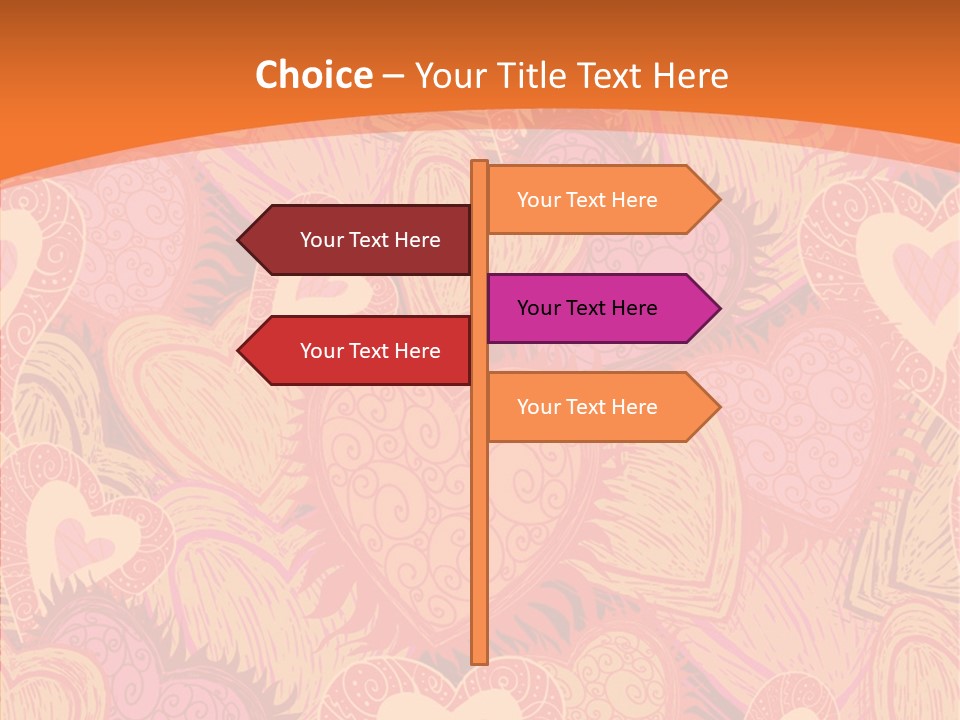 Wrapping Ornate Vector PowerPoint Template