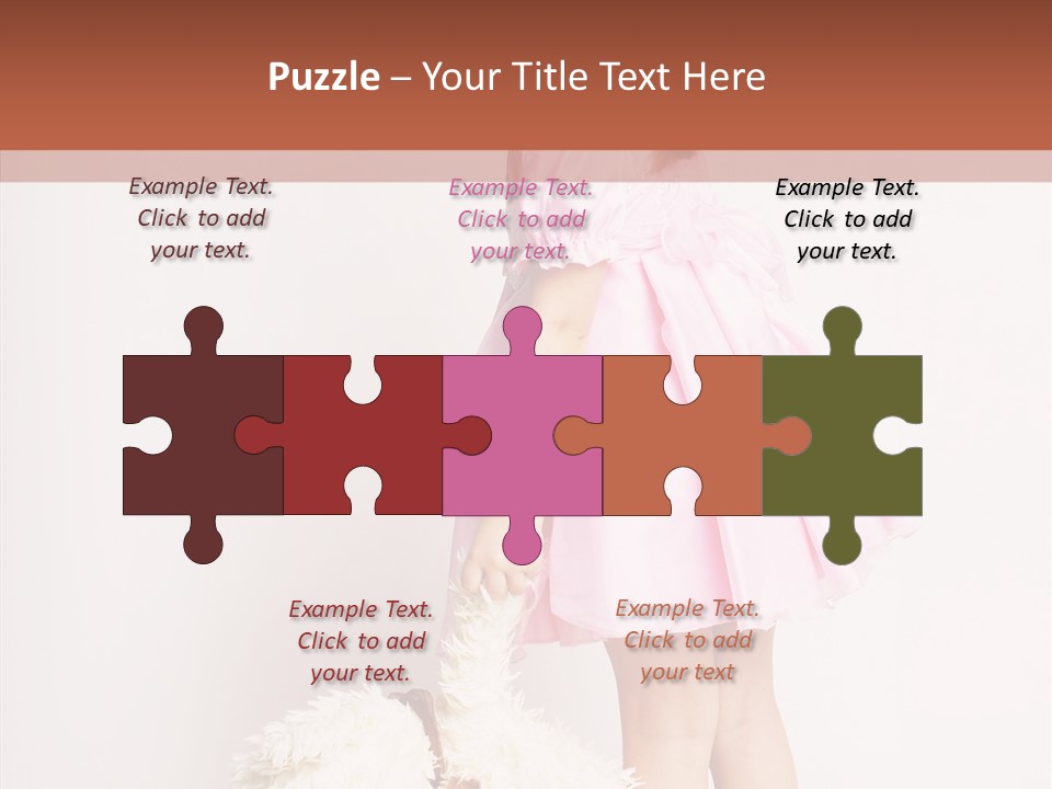 Child Princess Kid PowerPoint Template