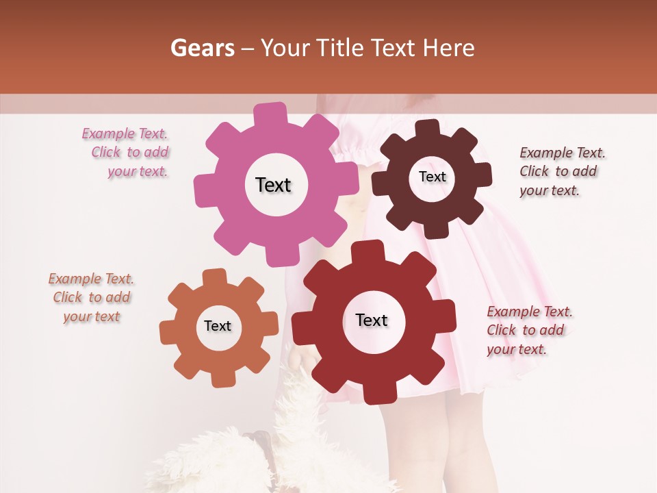 Child Princess Kid PowerPoint Template