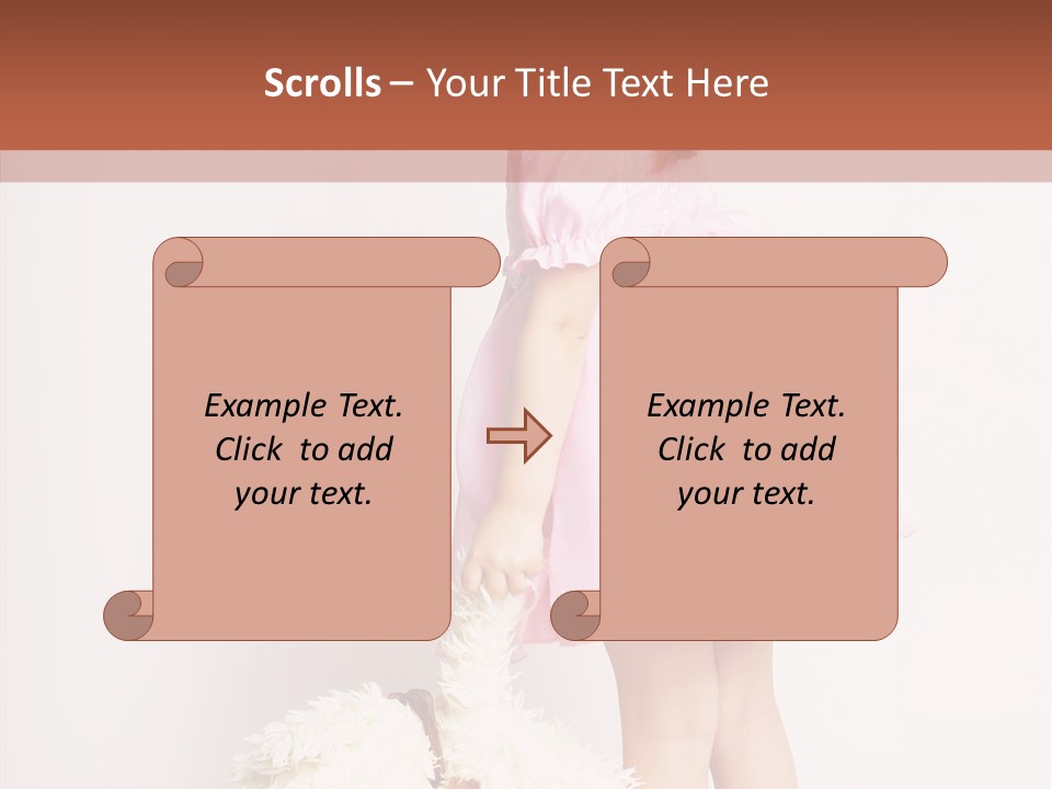 Child Princess Kid PowerPoint Template