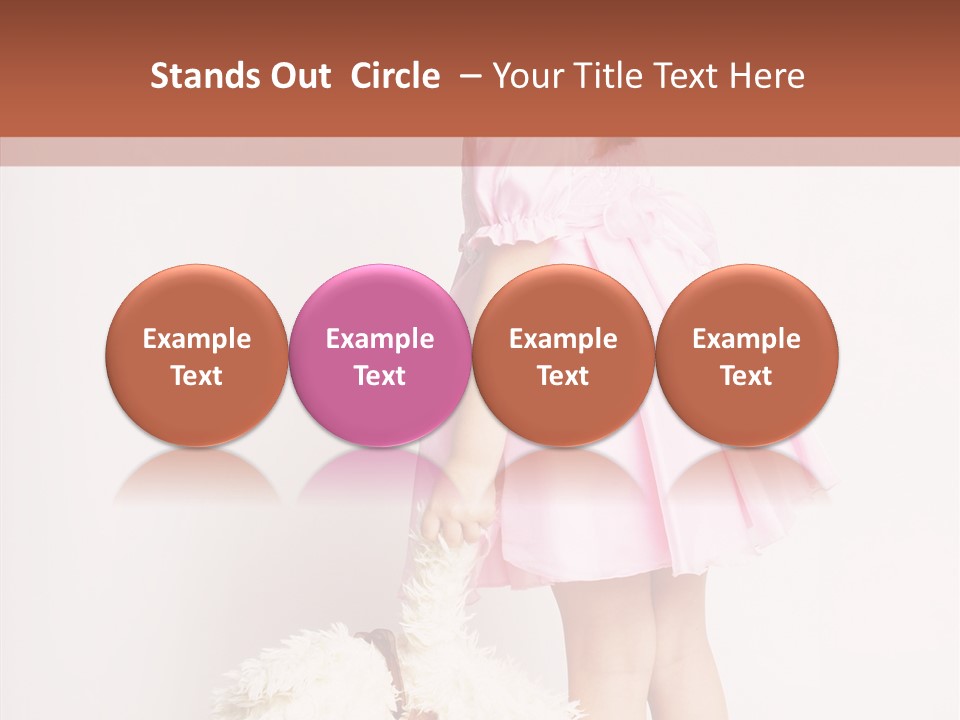 Child Princess Kid PowerPoint Template