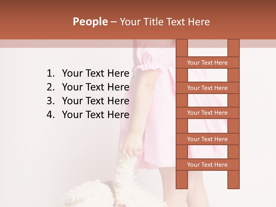 Child Princess Kid PowerPoint Template