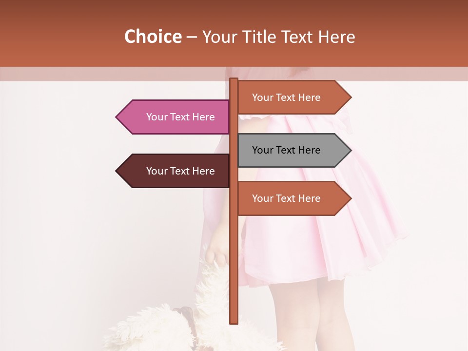 Child Princess Kid PowerPoint Template