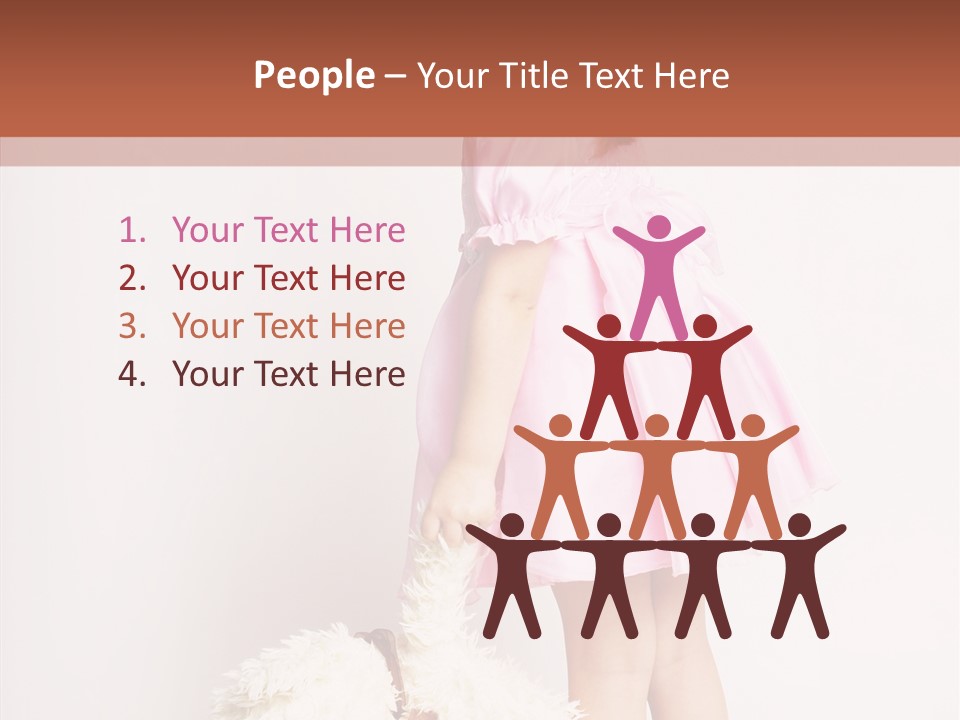 Child Princess Kid PowerPoint Template