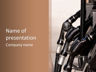 Diesel Grey Reserve PowerPoint Template