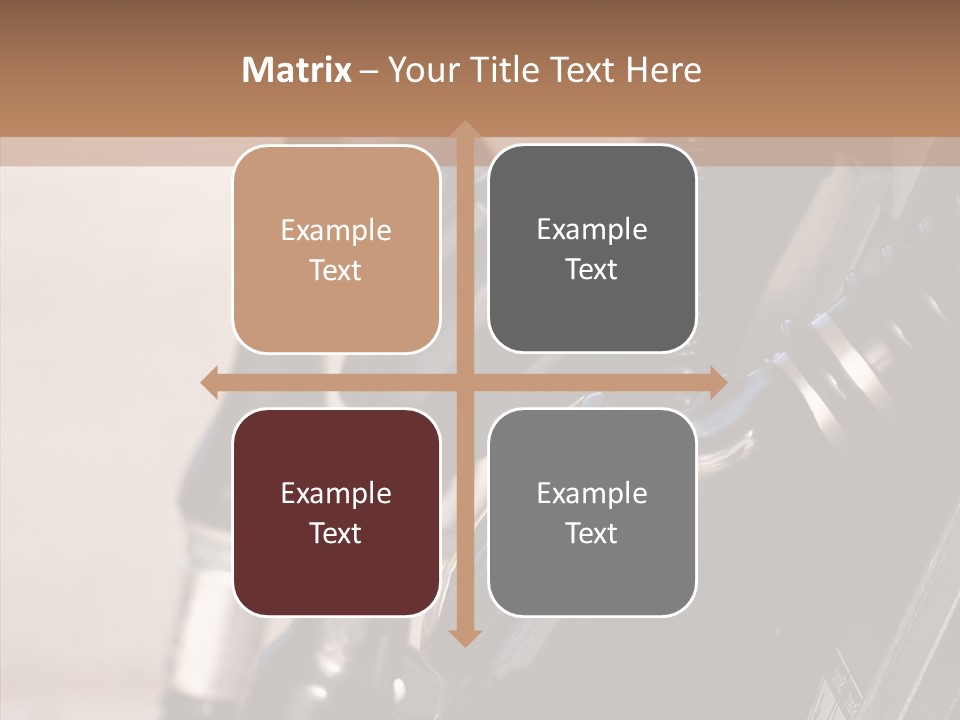 Diesel Grey Reserve PowerPoint Template
