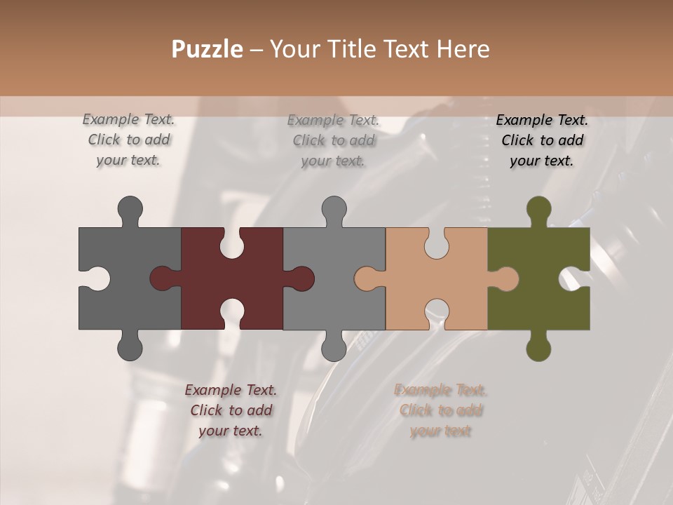 Diesel Grey Reserve PowerPoint Template