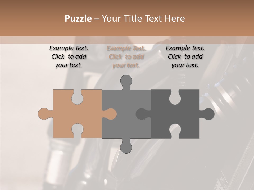 Diesel Grey Reserve PowerPoint Template