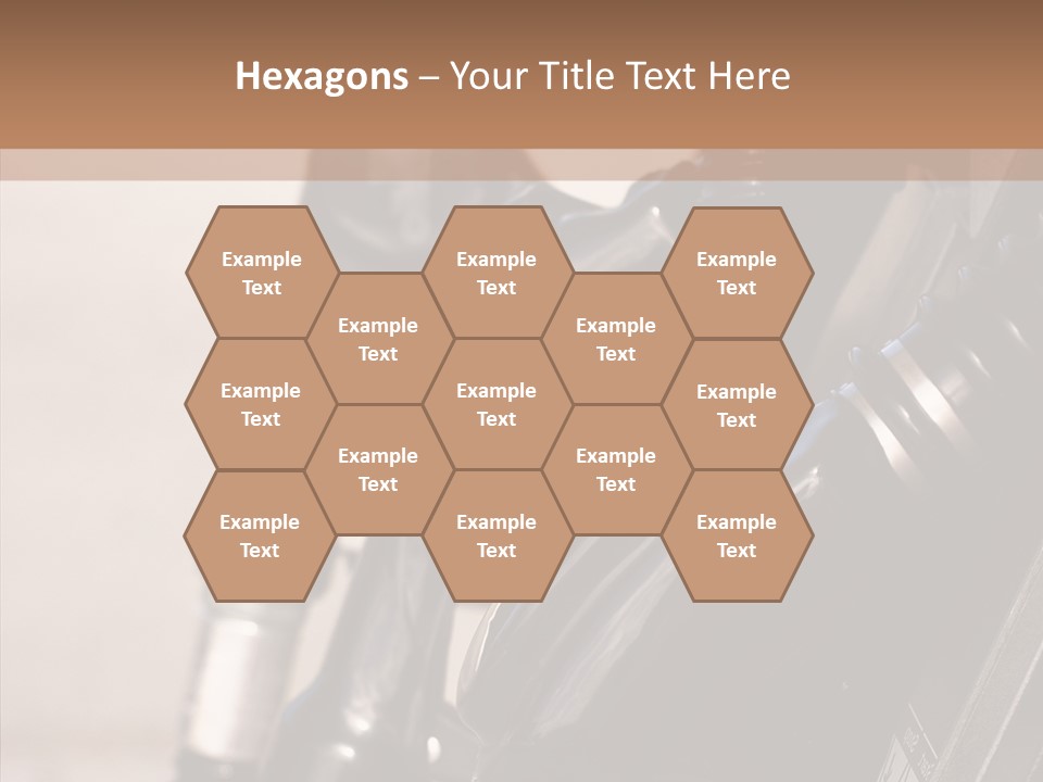 Diesel Grey Reserve PowerPoint Template