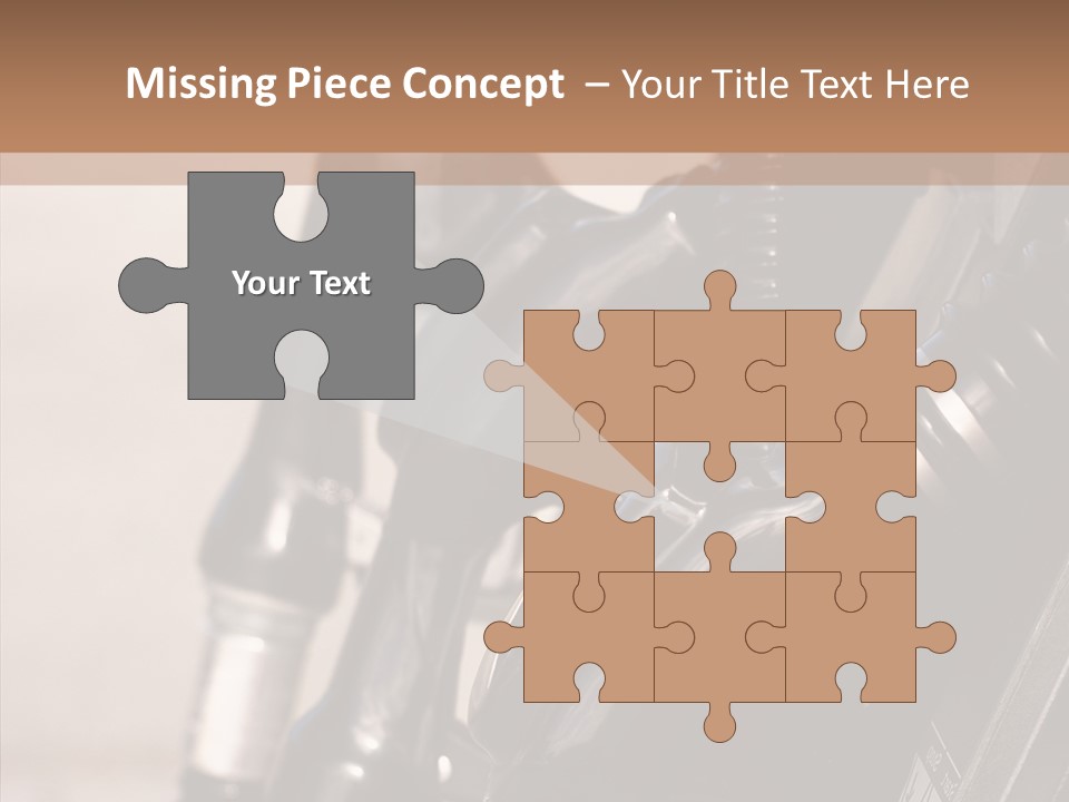 Diesel Grey Reserve PowerPoint Template