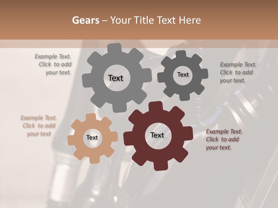 Diesel Grey Reserve PowerPoint Template