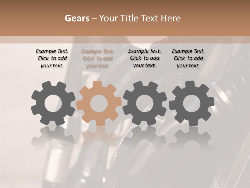 Diesel Grey Reserve PowerPoint Template