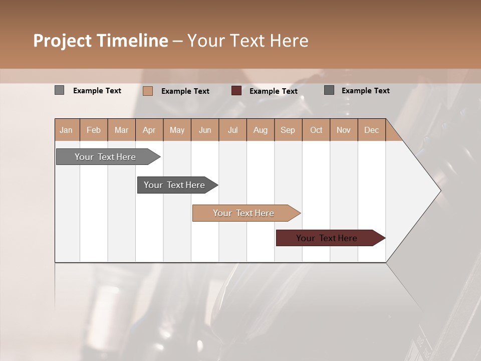 Diesel Grey Reserve PowerPoint Template