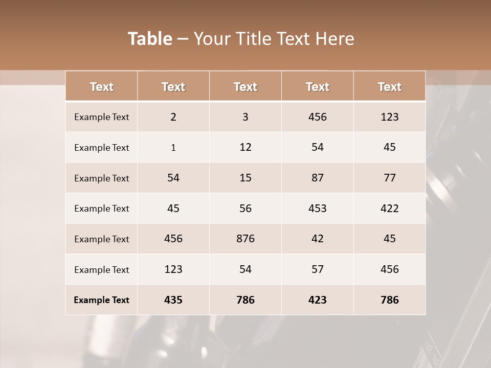 Diesel Grey Reserve PowerPoint Template