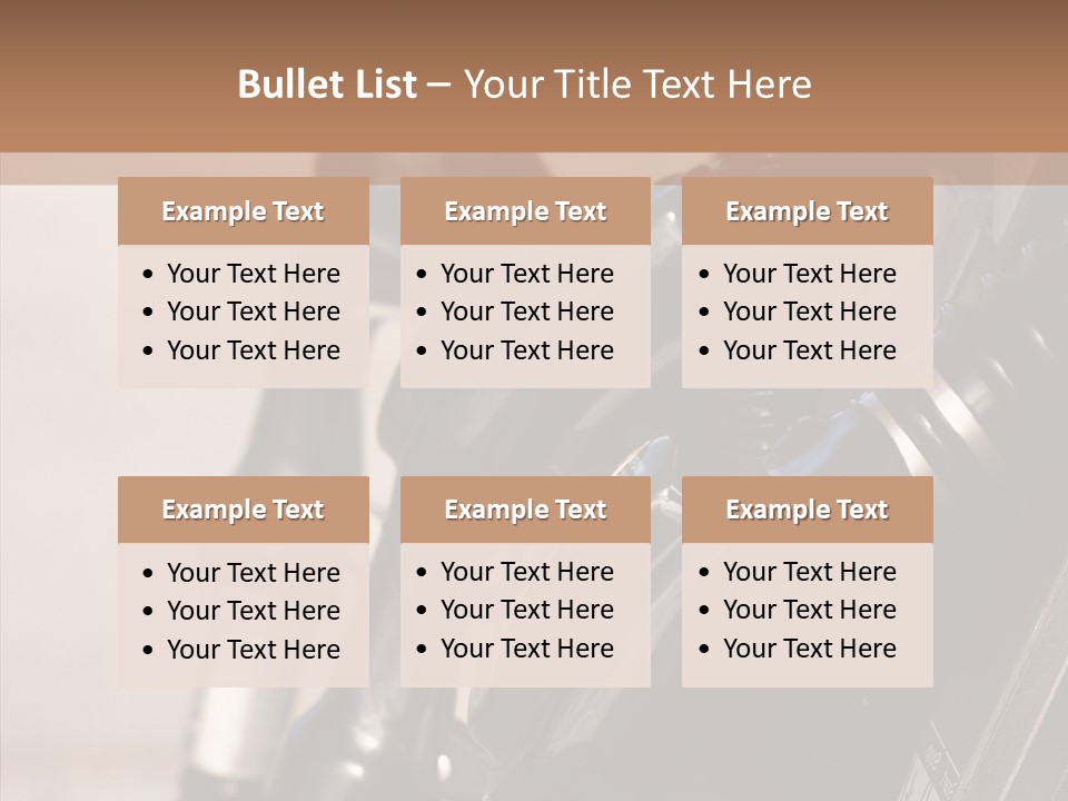 Diesel Grey Reserve PowerPoint Template