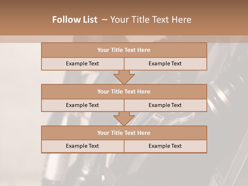 Diesel Grey Reserve PowerPoint Template