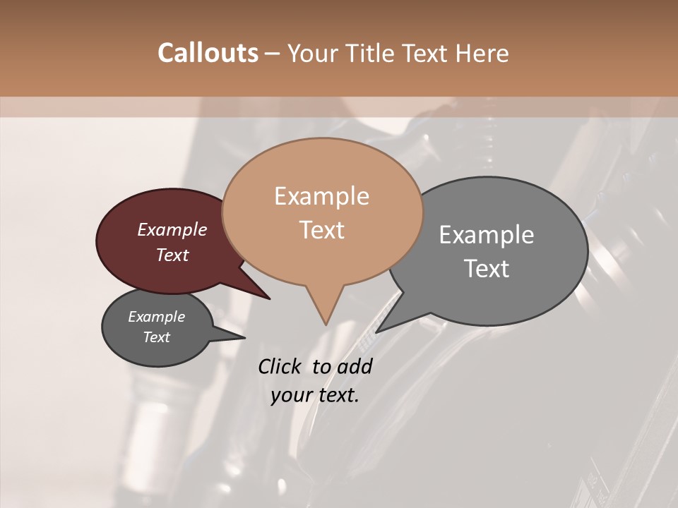 Diesel Grey Reserve PowerPoint Template
