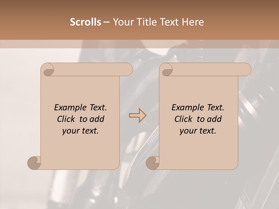 Diesel Grey Reserve PowerPoint Template