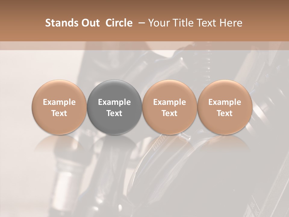 Diesel Grey Reserve PowerPoint Template