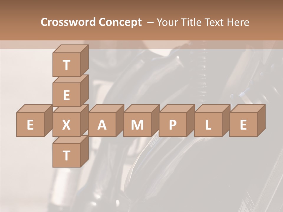 Diesel Grey Reserve PowerPoint Template