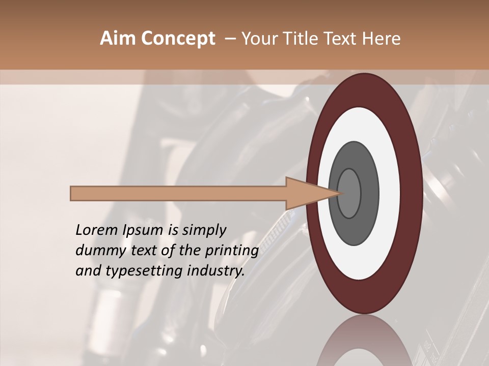 Diesel Grey Reserve PowerPoint Template