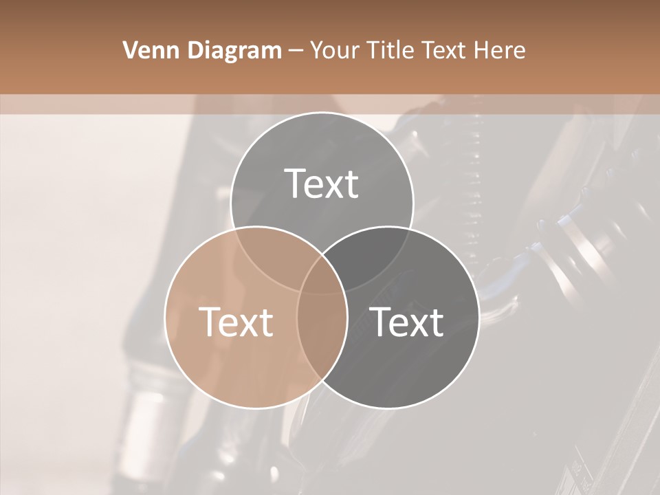 Diesel Grey Reserve PowerPoint Template