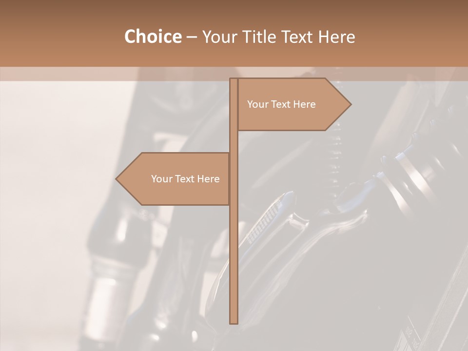Diesel Grey Reserve PowerPoint Template