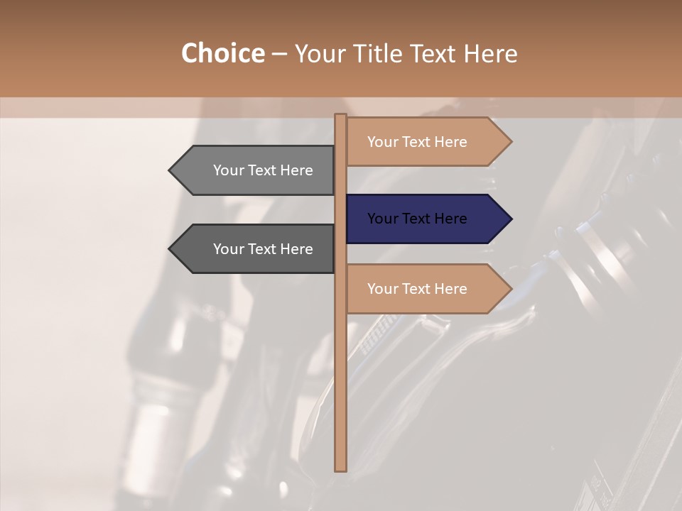 Diesel Grey Reserve PowerPoint Template