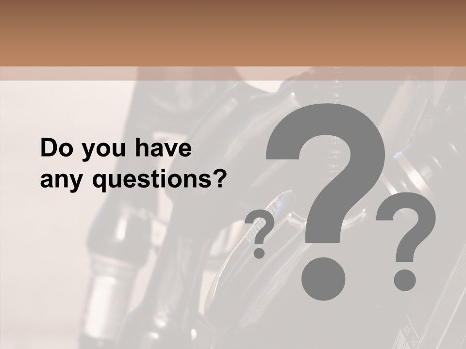 Diesel Grey Reserve PowerPoint Template