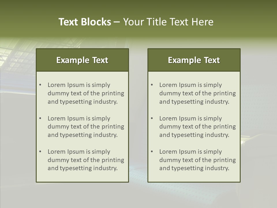Inside Diesel Double PowerPoint Template