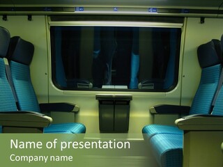 Train Passageway Handle PowerPoint Template