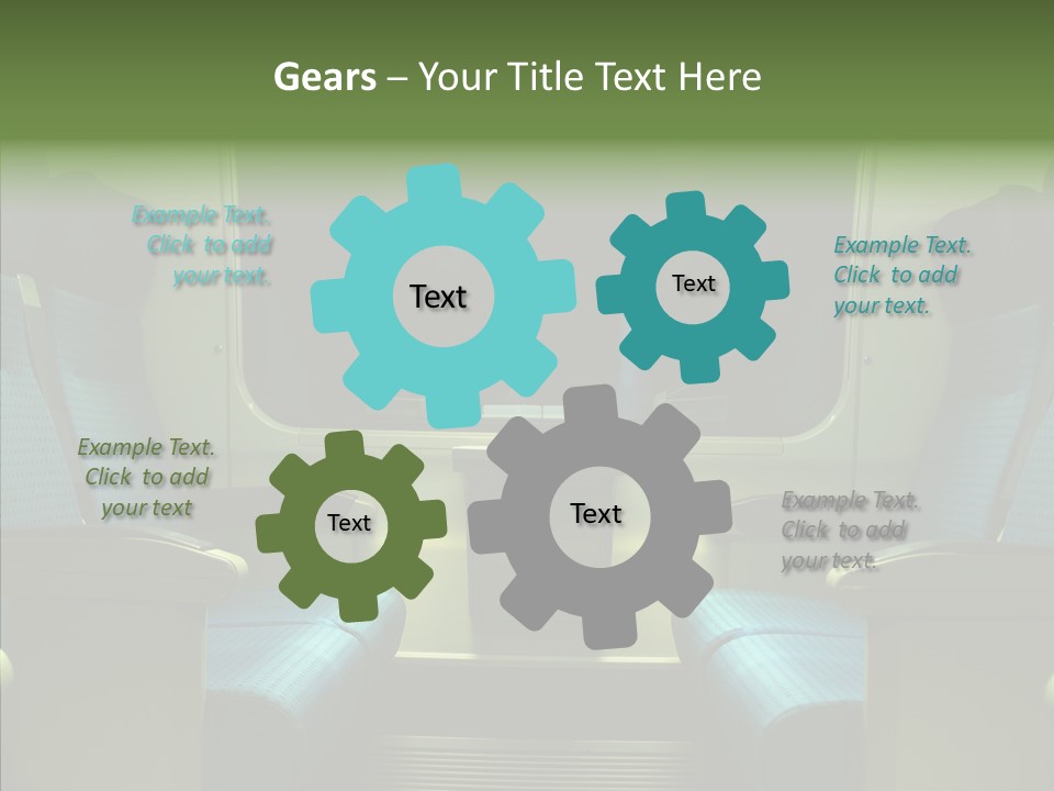 Train Passageway Handle PowerPoint Template