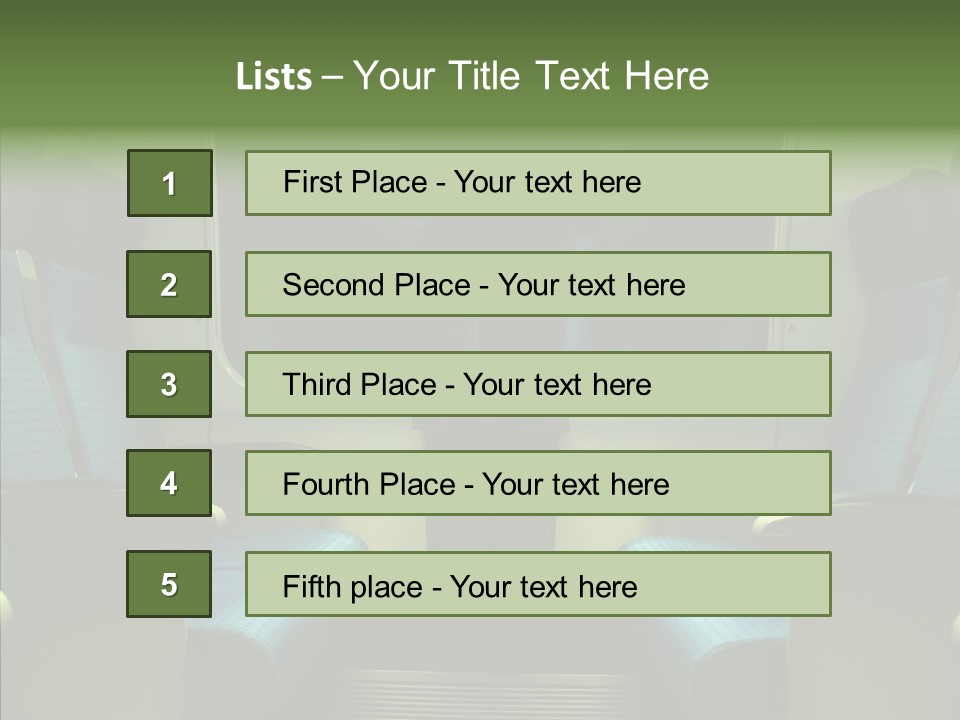 Train Passageway Handle PowerPoint Template