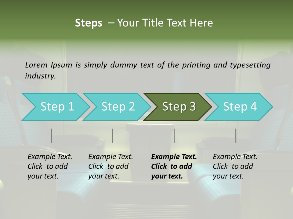 Train Passageway Handle PowerPoint Template