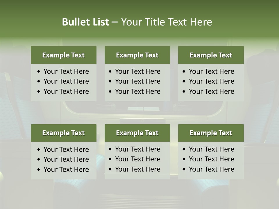 Train Passageway Handle PowerPoint Template