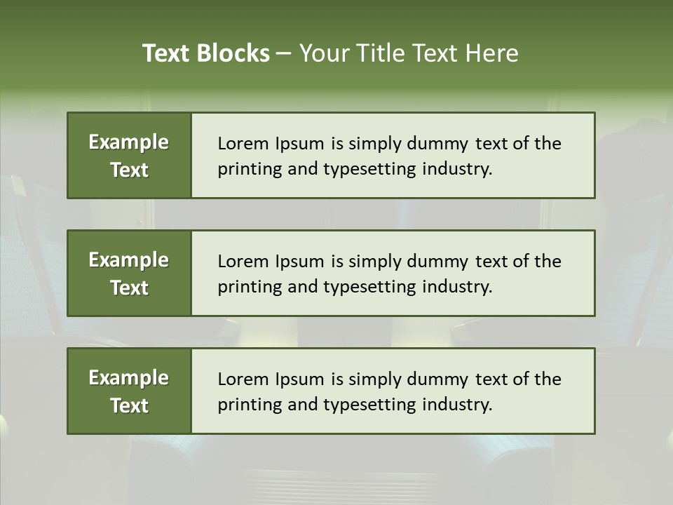 Train Passageway Handle PowerPoint Template