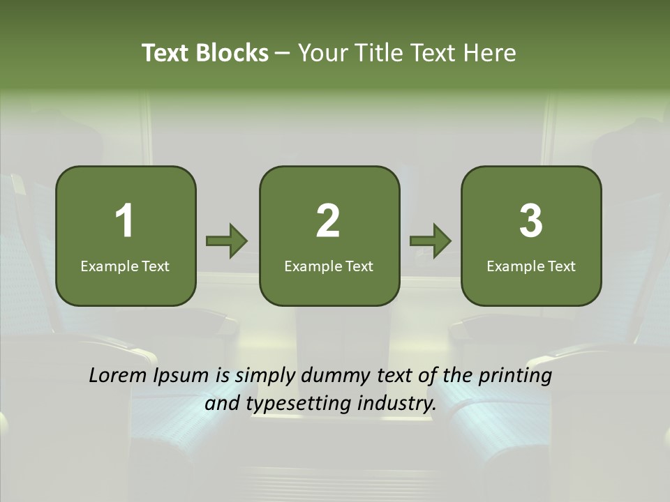 Train Passageway Handle PowerPoint Template