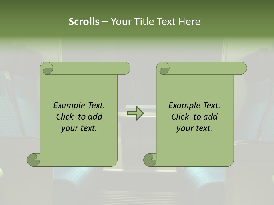 Train Passageway Handle PowerPoint Template