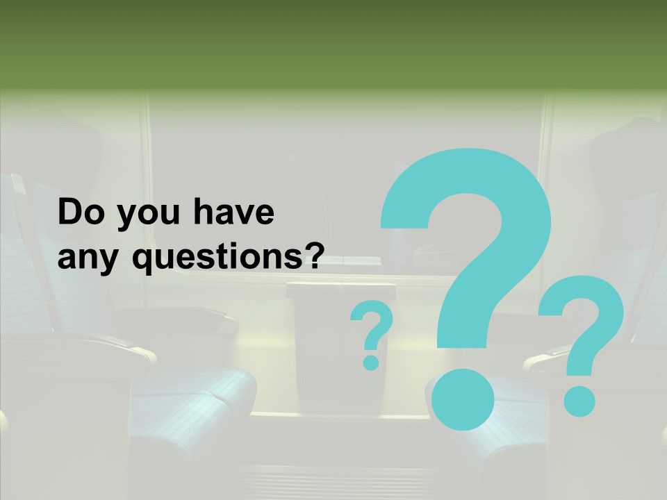 Train Passageway Handle PowerPoint Template