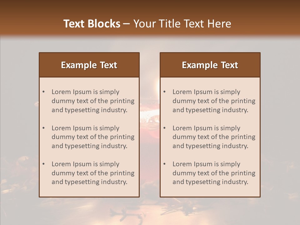 Color Square Typical PowerPoint Template