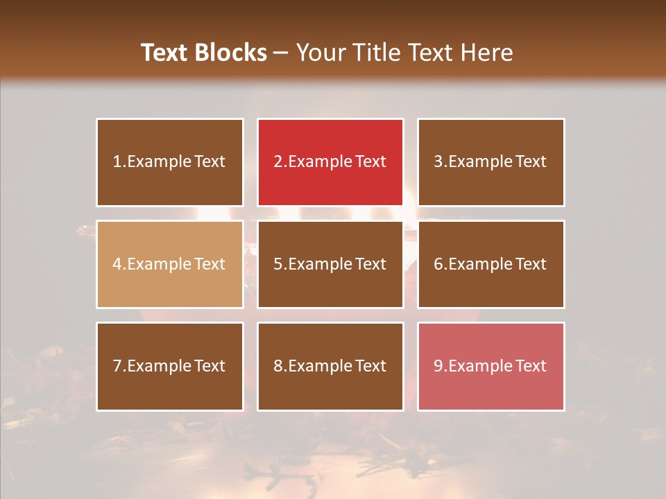 Color Square Typical PowerPoint Template