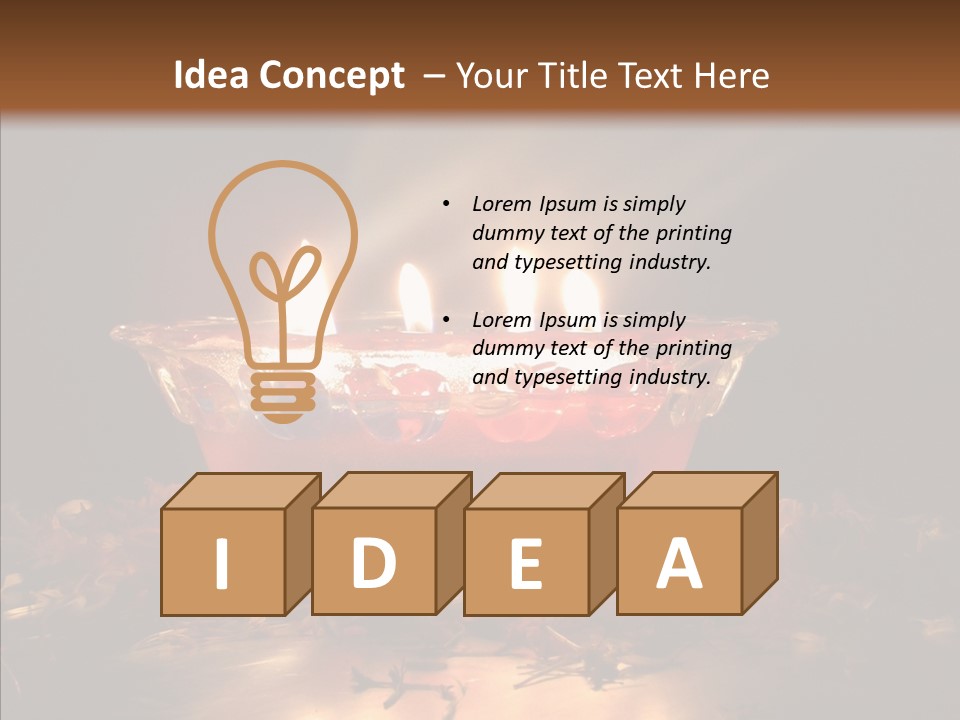 Color Square Typical PowerPoint Template