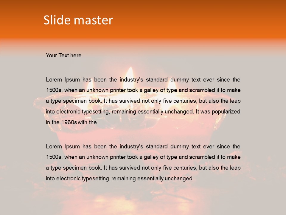 Retro Sky Funky PowerPoint Template