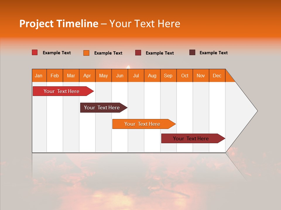 Retro Sky Funky PowerPoint Template